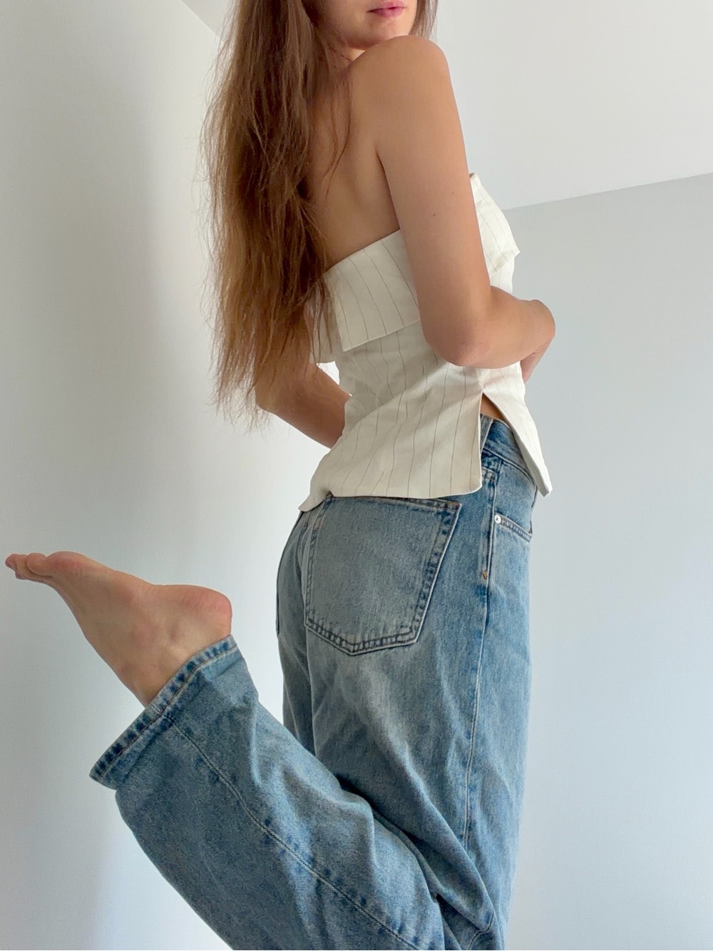 Weekday // Galaxy Loose Straight Jeans